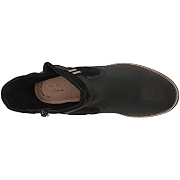 Botas De Moda Para Mujer Camzstrap Negras Clarks