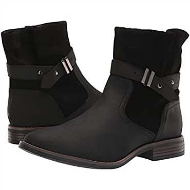 Botas De Moda Para Mujer Camzstrap Negras Clarks