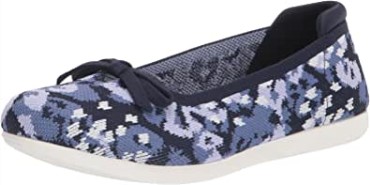 Bailarinas Mujer Carly Hope Clarks Azul Combi