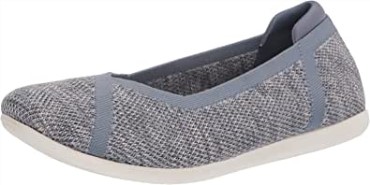 Bailarinas Mujer Carly Wish Clarks Azul Gris