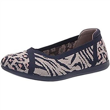 Bailarinas De Mujer Carly Wish Clarks Stone Combi