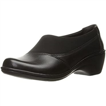 Mocasines Channing Enna Slip-on Mujer Negro Clarks