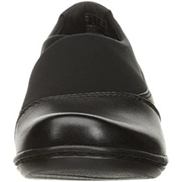 Mocasines Channing Enna Slip-on Mujer Negro Clarks