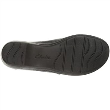 Mocasines Channing Enna Slip-on Mujer Negro Clarks