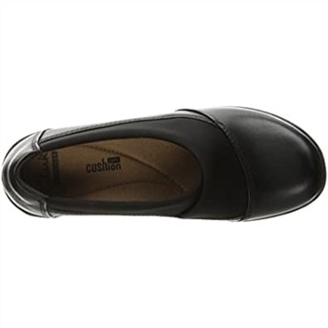 Mocasines Channing Enna Slip-on Mujer Negro Clarks