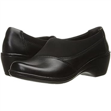 Mocasines Channing Enna Slip-on Mujer Negro Clarks
