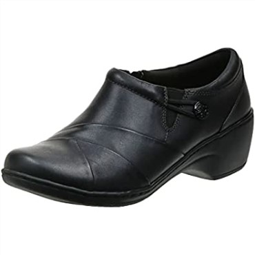 Mocasines Channing Essa Mujer Negro Clarks