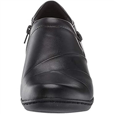 Mocasines Channing Essa Mujer Negro Clarks
