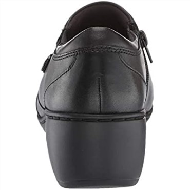 Mocasines Channing Essa Mujer Negro Clarks
