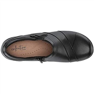 Mocasines Channing Essa Mujer Negro Clarks