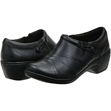 Mocasines Channing Essa Mujer Negro Clarks