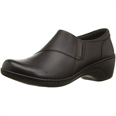 Mocasines Channing Fiona Mujer Clarks Cuero Negro