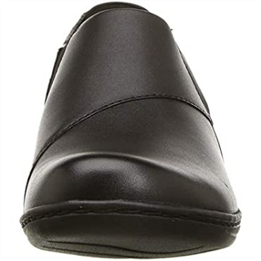 Mocasines Channing Fiona Mujer Clarks Cuero Negro