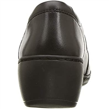 Mocasines Channing Fiona Mujer Clarks Cuero Negro