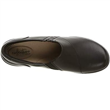 Mocasines Channing Fiona Mujer Clarks Cuero Negro