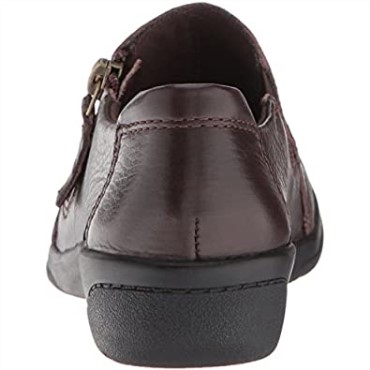Mocasin Mujer Cheyn Clay Cuero Marron Clarks