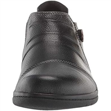 Mocasin Mujer Cheyn Inca Clarks Cuero Negro