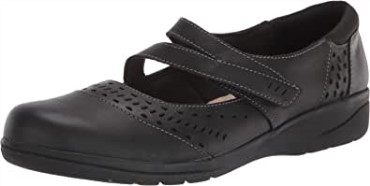 Clarks De Mujer Cheyn Or Nyx-navy De Piel Abatanada