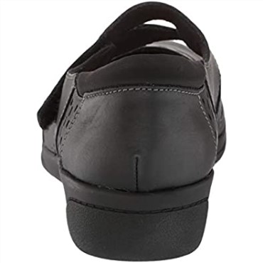 Clarks De Mujer Cheyn Or Nyx-navy De Piel Abatanada