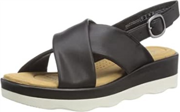 Sandalia Mujer Clara Cove Clarks Negra