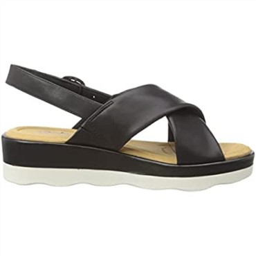 Sandalia Mujer Clara Cove Clarks Negra