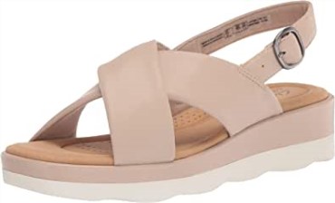 Sandalia Cuña Mujer Clara Cove Clarks Sand Sintético
