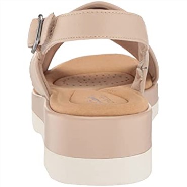 Sandalia Cuña Mujer Clara Cove Clarks Sand Sintético