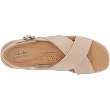 Sandalia Cuña Mujer Clara Cove Clarks Sand Sintético