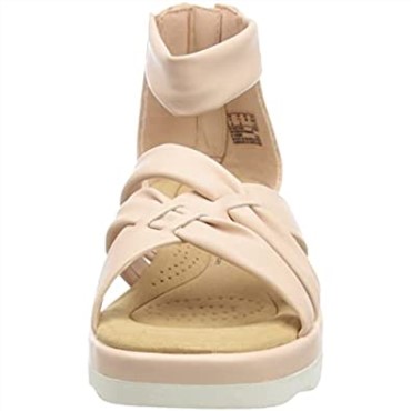 Sandalia Mujer Clara Rae Clarks Rosa Claro