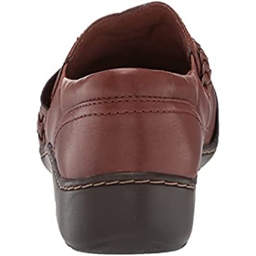 Mocasines Mujer Cora Braidshoe Clarks Bronceado Oscuro