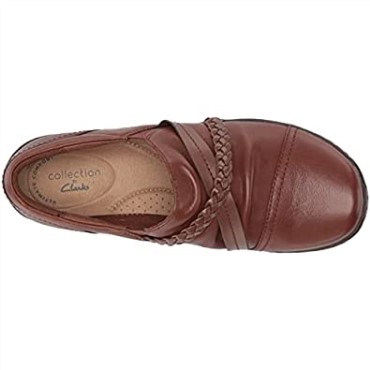 Mocasines Mujer Cora Braidshoe Clarks Bronceado Oscuro