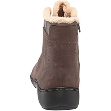 Botines Mujer Cora Chai Taupe Bronce Clarks