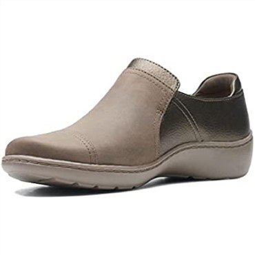 Merceditas De Mujer Cora Dahlia Flat Clarks Taupe Combi