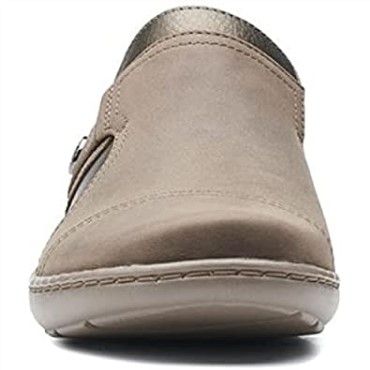 Merceditas De Mujer Cora Dahlia Flat Clarks Taupe Combi
