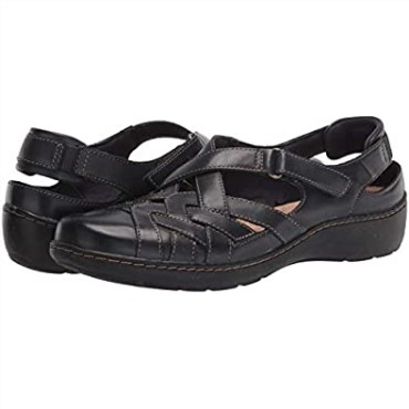 Mocasin Mujer Cora Dream Mocasin Plano Clarks Piel Marino