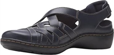 Mocasín Mujer Cora Dream Plano Piel Marino Clarks