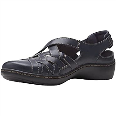 Mocasín Mujer Cora Dream Plano Piel Marino Clarks