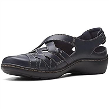 Mocasín Mujer Cora Dream Plano Piel Marino Clarks