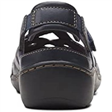 Mocasín Mujer Cora Dream Plano Piel Marino Clarks