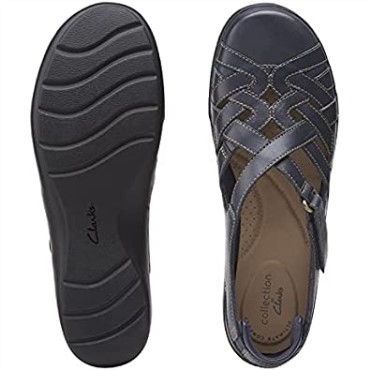 Mocasín Mujer Cora Dream Plano Piel Marino Clarks