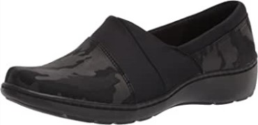Mocasines Cora Heather Para Mujer Clarks Black Interest