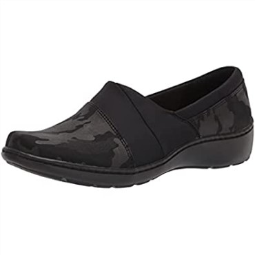 Mocasines Cora Heather Para Mujer Clarks Black Interest