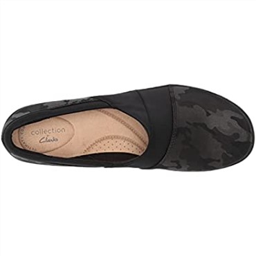Mocasines Cora Heather Para Mujer Clarks Black Interest
