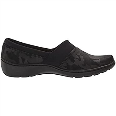 Mocasines Cora Heather Para Mujer Clarks Black Interest