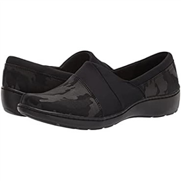 Mocasines Cora Heather Para Mujer Clarks Black Interest