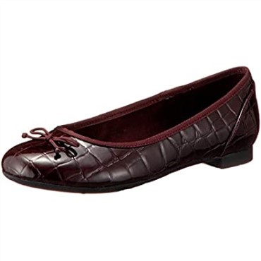 Bailarinas Couture Bloom Mujer Clarks Burdeos