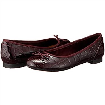 Bailarinas Couture Bloom Mujer Clarks Burdeos