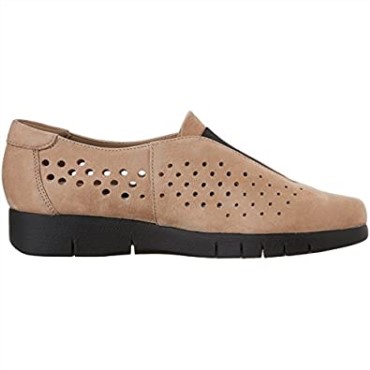 Mocasines Sin Cordones Daelyn Cumbre Para Mujer Azul Marino Nubuck Clarks