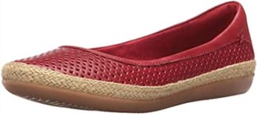 Bailarinas Mujer Danelly Adiradanelly Adira Clarks Piel Roja