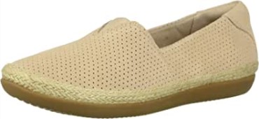 Mocasines Danelly Sky Mujer Flat Clarks Blush Suede